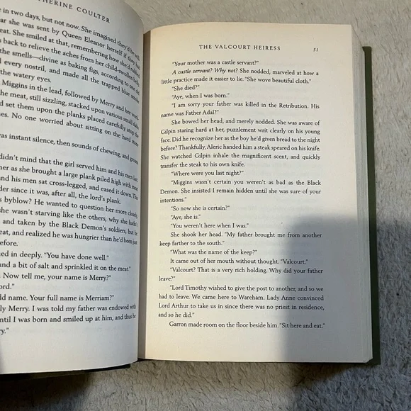 The Valcourt Heiress (hard cover) book - Picture 3 of 8